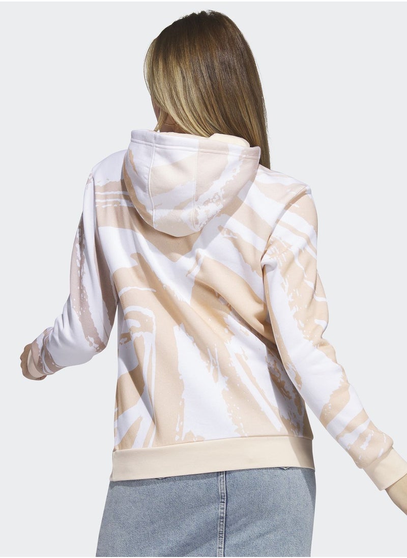 Adidas - Luxe Aop Hoodie - Image 1