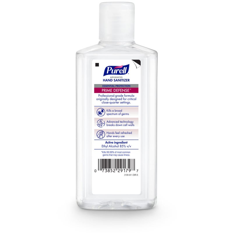 PURELL PRIME DEFENSE Advanced Hand Sanitizer, 85%, Maximum Strength Formula, 4 fl oz Travel Size Bottles (Pack of 6), 3499-04-EC - Image 2