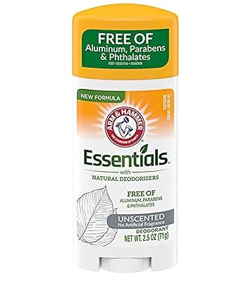 Arm & Hammer ARM Hammer Essentials مزيل عرق صلب بدون رائحة 25 أونصة عبوة من 3 - Image 1