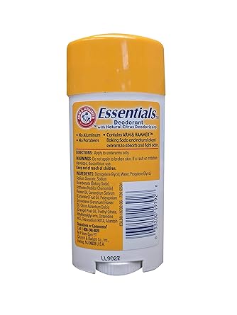 Arm & Hammer ARM Hammer Essentials مزيل عرق صلب بدون رائحة 25 أونصة عبوة من 3 - Image 3