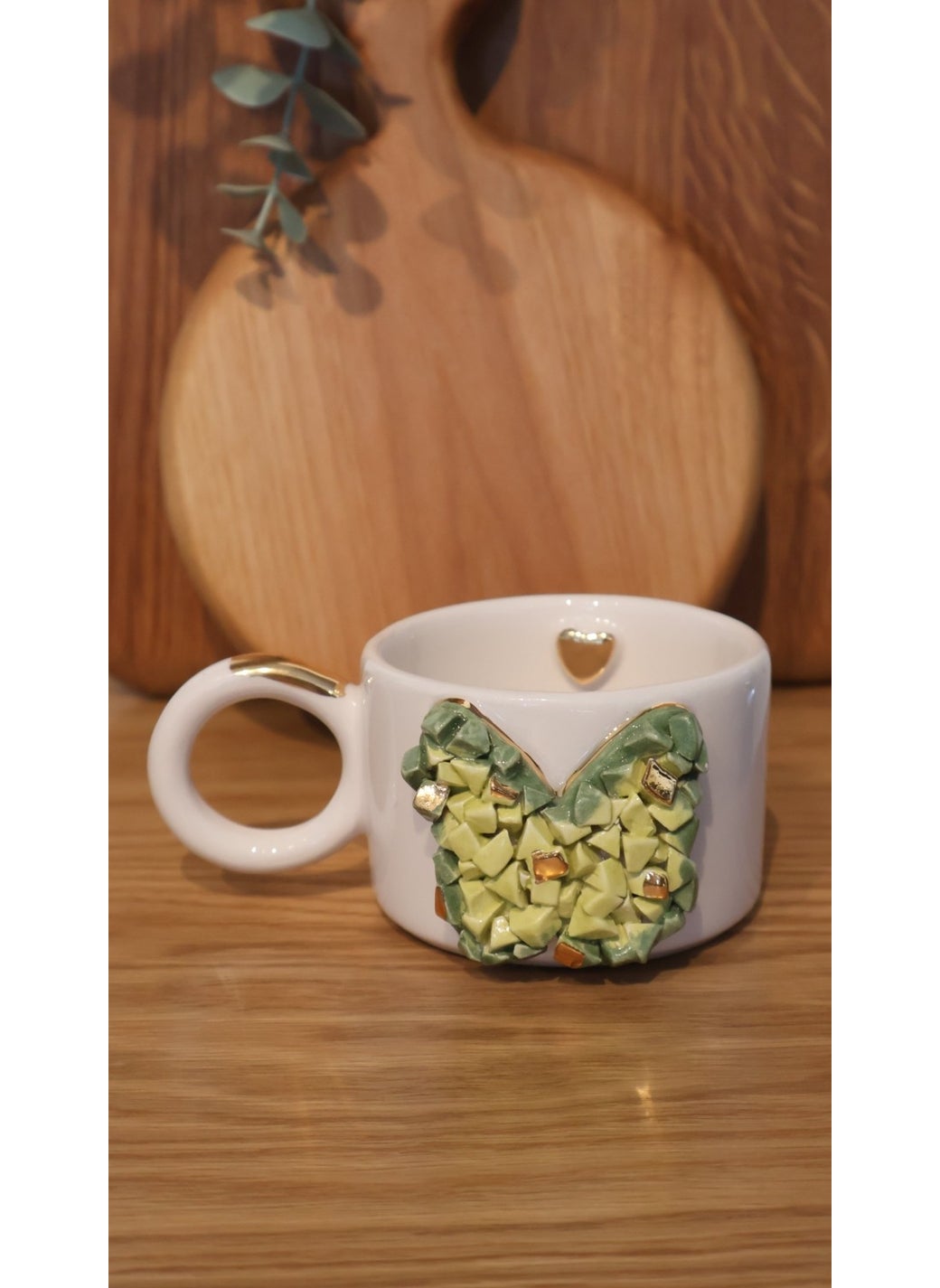 Balooun Atelier Butterfly (Light Green) Cup  - Image 4