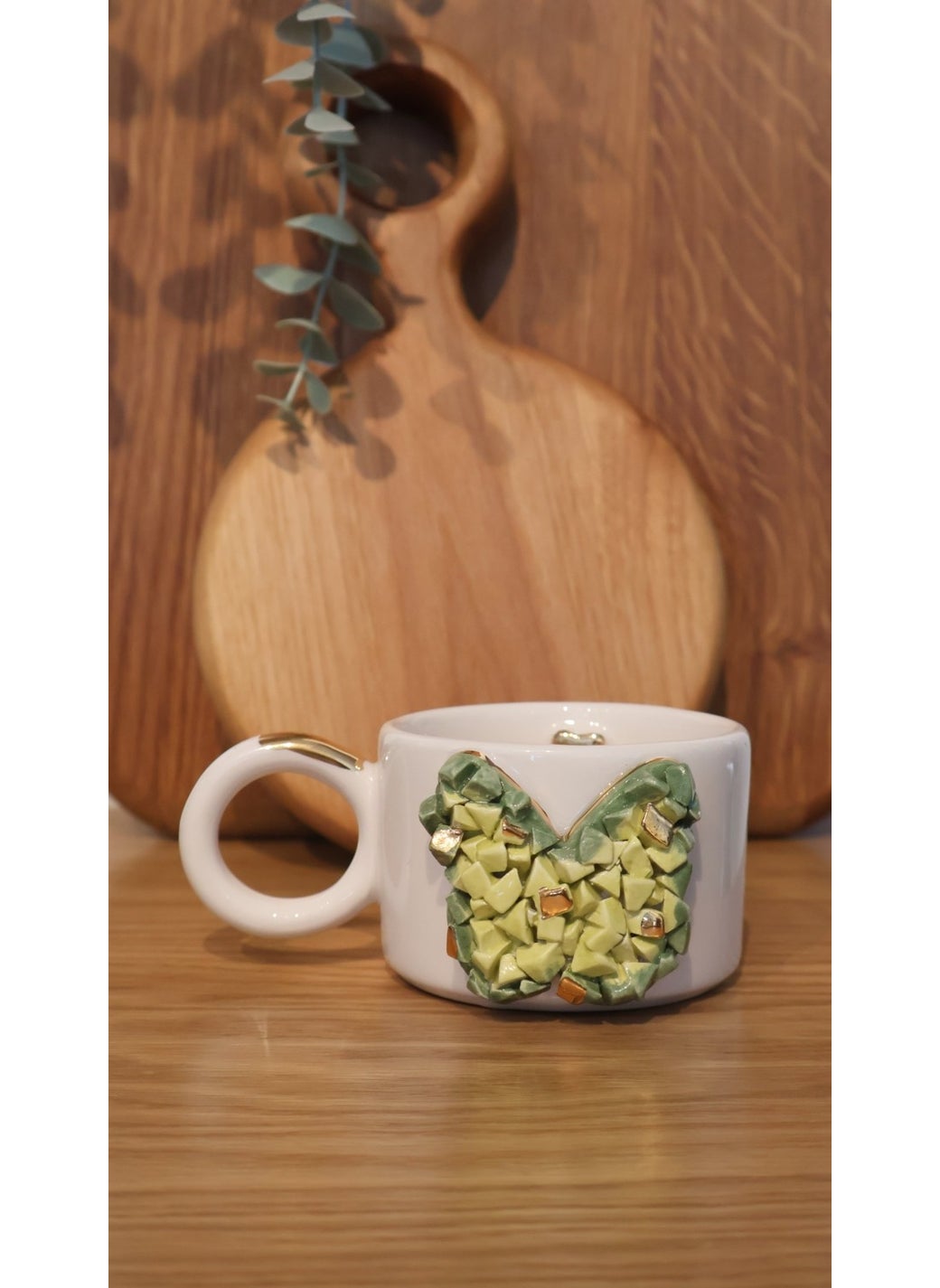 Balooun Atelier Butterfly (Light Green) Cup  - Image 2