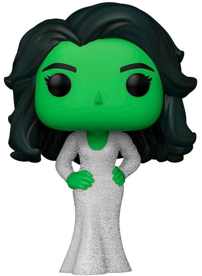 Funko بوب! مارفل: شي هالك شي هالك في فستان غالا مع لمعة - Image 4