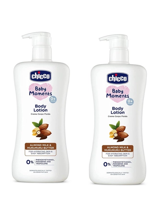 Chicco Body Lotion (500 ml) Pack of 2 - Image 1