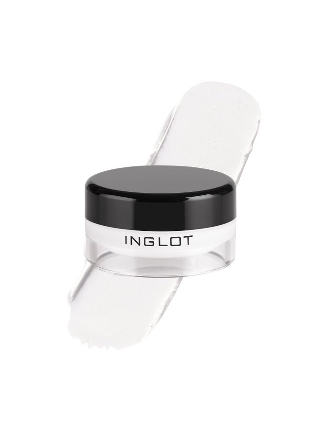 Inglot Professional Eye Makeup Set – AMC Gel Eyeliner Shade 76 White with Duraline for Long-Lasting Waterproof Wear - Image 3