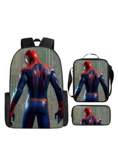 Spider-Man Spider-Man Student Backpack Three-Piece Set 29*16*42cm 