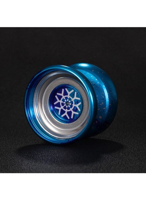 专业悠悠球比赛专用溜溜球雪花合金儿童新手高级yoyo球超长睡眠2a-颜色:银盖雪魔-规格:默认