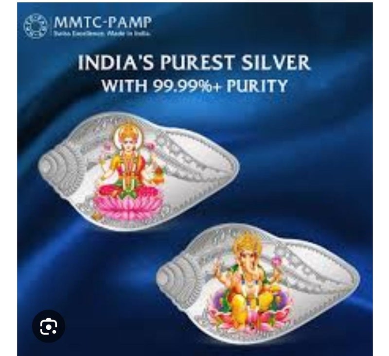 MMTC-PAMP عملة MMTC PAMP من الفضة الخالصة عيار 999 وزنها 50 غرام - Image 4