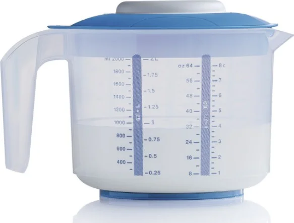 Tupperware Mix and Store 2 Liter Storage Container