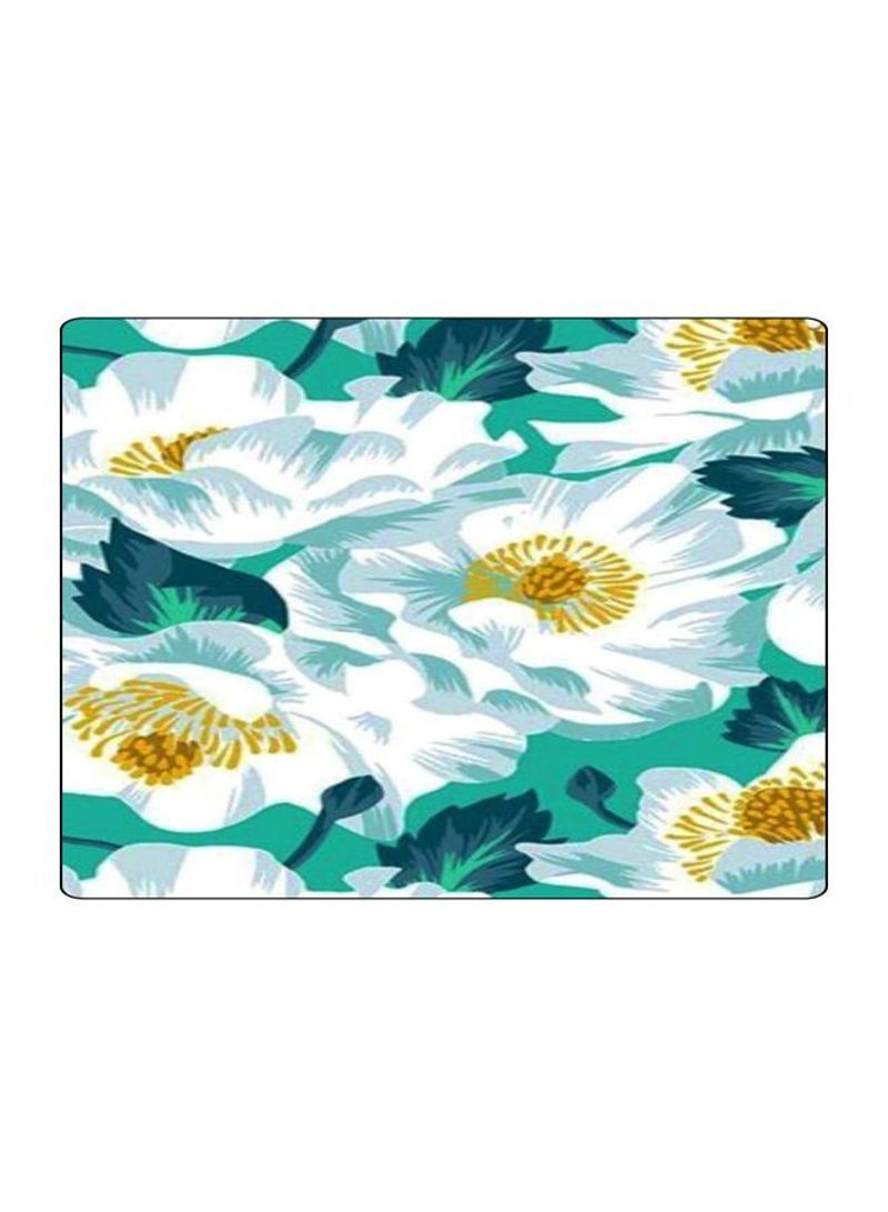 RKN Printed Anti-Slip Gaming Mouse Pad Green/White/Yellow