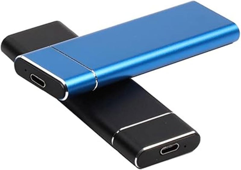 NEELABIL SSD 1TB Type-C Mobile Solid State Drive Portable USB 3.1 Portable SSD Shockproof Aluminum Alloy Solid State Drive Compatible with Windows XP/Win7/Win8/Win10/Mac OS/Linux(Black) - Image 4