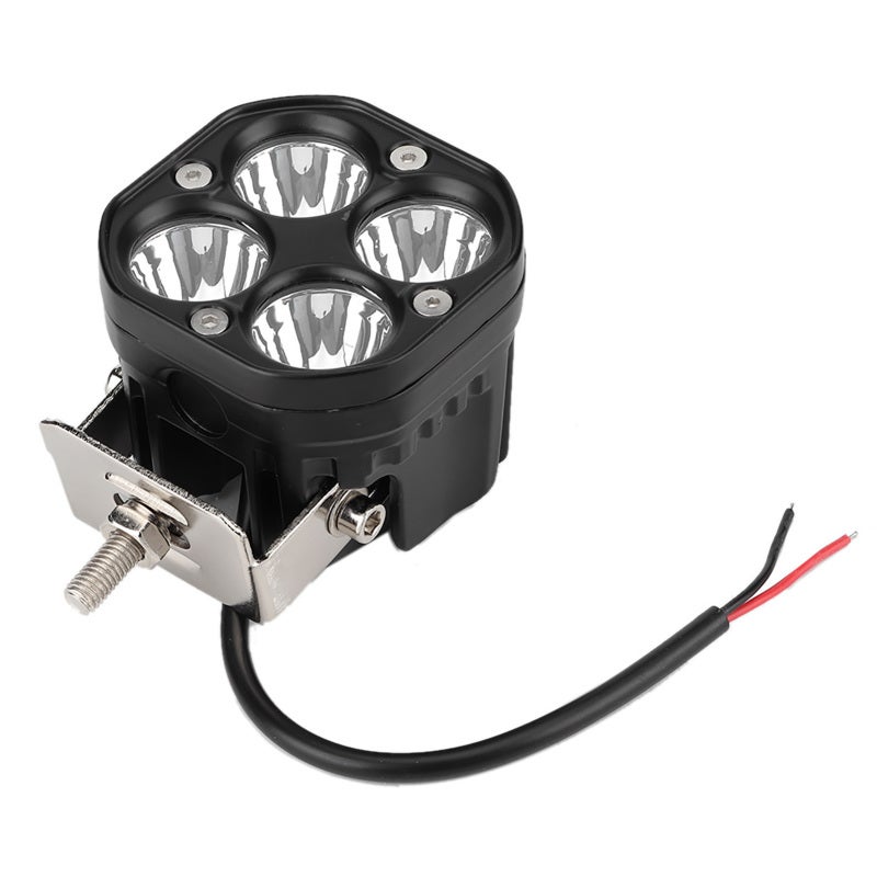مصباح عمل LED: مصباح دقيق LED محمول للماء من الألومنيوم عالي الجودة - أقواس تركيب قابلة للتعديل بزوايا متعددة، إضاءة ممتازة، استهلاك منخفض للطاقة للشاحنات غير الطرقية، والسيارات الرياضية (SUV) والمركبات - Image 4