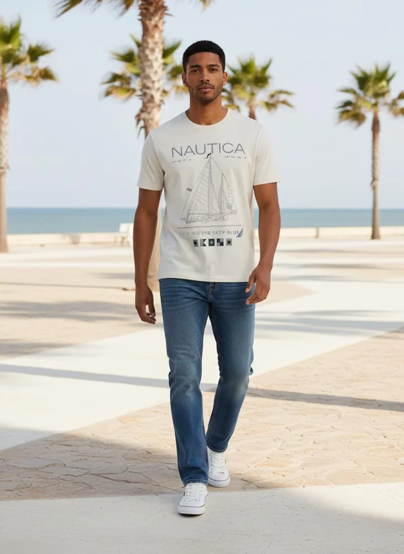 NAUTICA  Men's Graphic Tee for Men | Best Price UAE