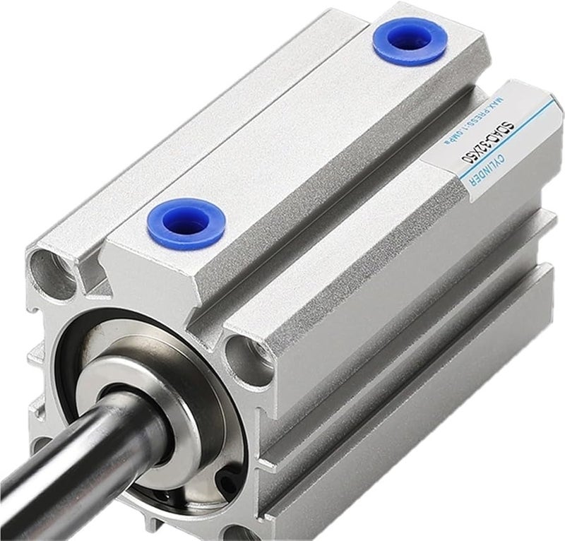 Small Pneumatic Double Output Double Head Thin Cylinder Bore 20mm Stroke 40mm - Image 3