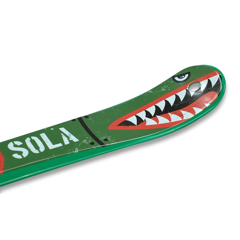 SOLA Winter Sports Skiing Cross Country Backyard ski Set for Kids Beginner Snow Skis with Poles and Bindings Age 3-4 (Gaggle) - Image 4