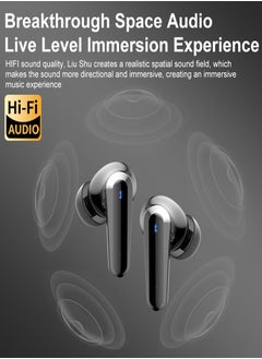 Letv Business Bluetooth Wireless Headset, Noise Cancelling with Microphone, Touch Smart Screen ,Compatible with iSO and Android Phones Grey  - Image 4