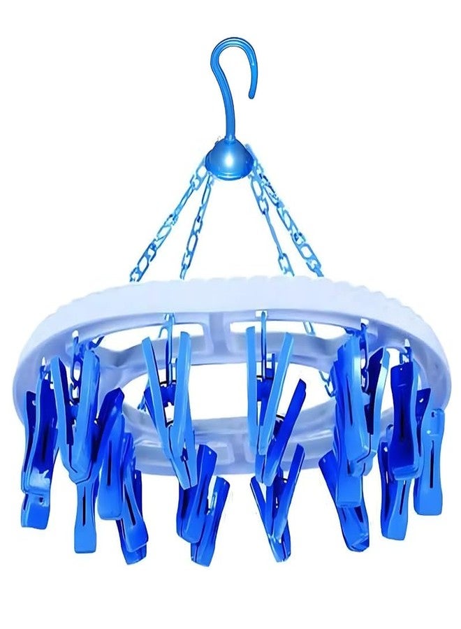 Drumstone (𝐋𝐢𝐦𝐢𝐭𝐞𝐝 𝐓𝐨𝐝𝐚𝐲 Premium Clothes Drying Rack with 18 Strong Clips – Foldable Laundry Organizer for Home, Balcony, Durable & Lightweight Design 𝟏𝟓 𝐘𝐞𝐚𝐫𝐬 𝐖𝐚𝐫𝐫𝐚𝐧𝐭𝐲 - Image 1