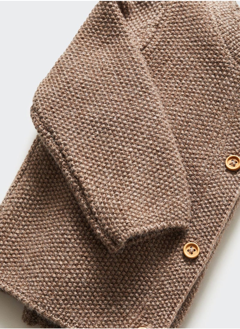 MANGO - Infant Buttoned Cardigan - Image 1