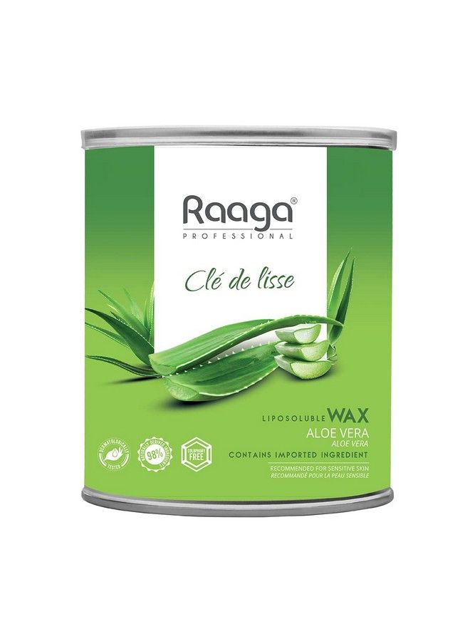 RAAGA PROFESSIONAL Liposoluble Body Wax For Smooth Hair Removal Aloe Vera For All Skin Types 800 Ml - Image 1