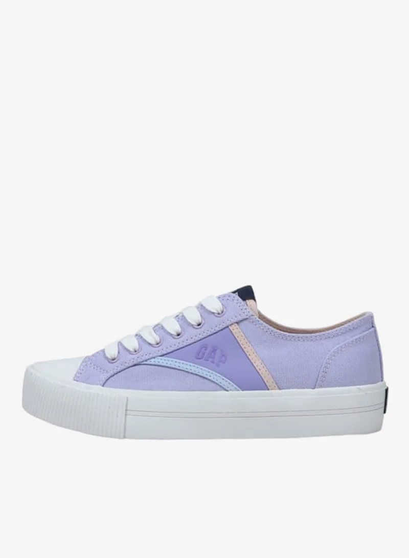 GAP Women's Logo Detail Sneakers with Lace-Up Closure - BALTIMORE II