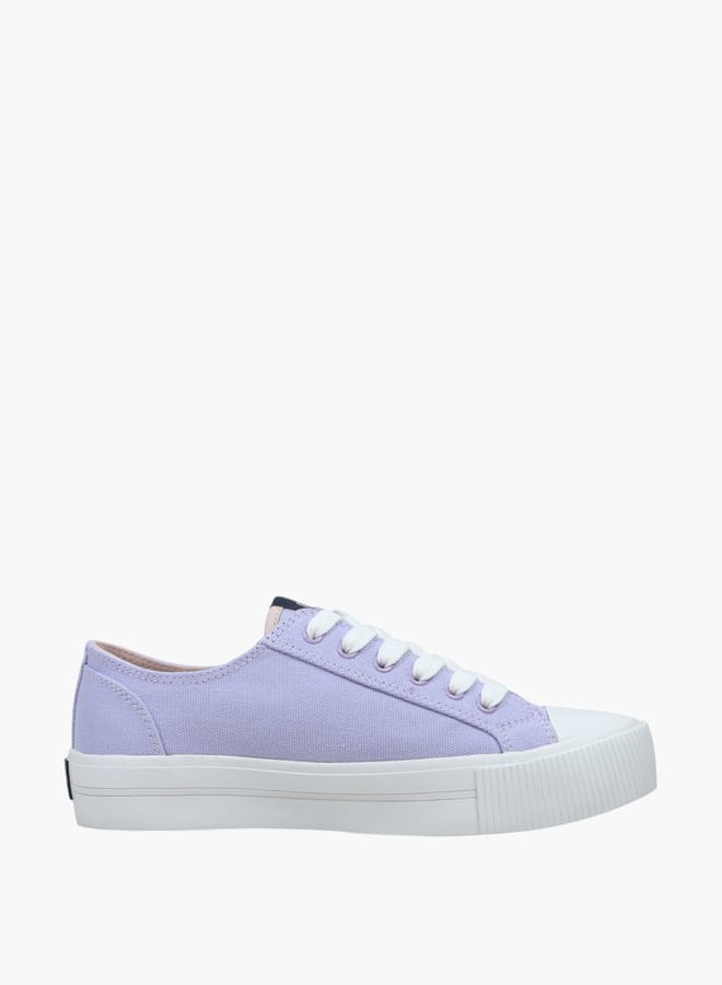Women's Logo Detail Sneakers with Lace-Up Closure - BALTIMORE II