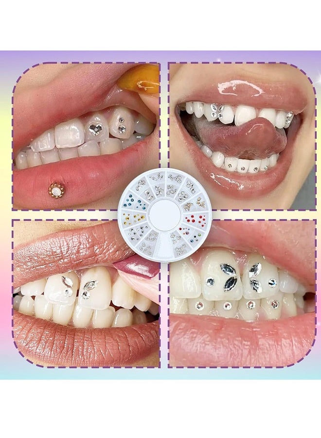 LUNOON Tooth Gem Kit - DIY Tooth Gem Kit - 120 Sparkling Crystals for Teeth, Fashionable Tooth Jewelry Starter Kit, Professional Teeth Gems Kit for Personal Style - Image 2