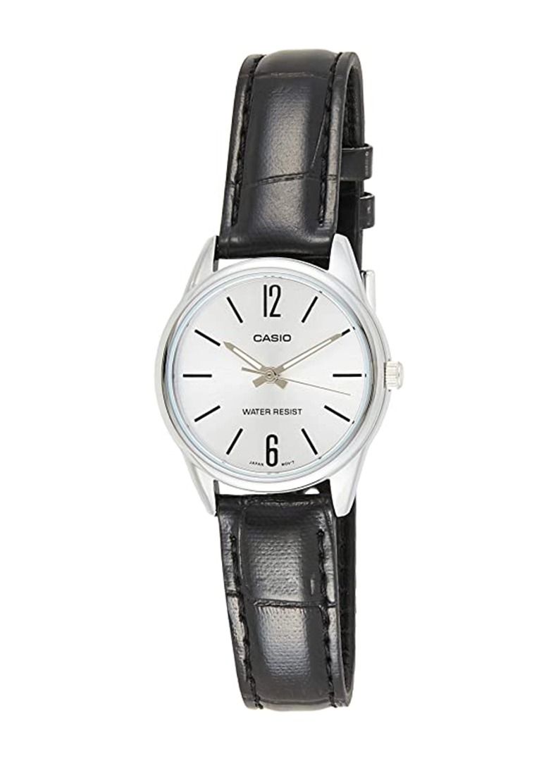 CASIO Women's Dress Water Resistant Analog Watch LTP-V005L-7BUDF - Black - Image 1
