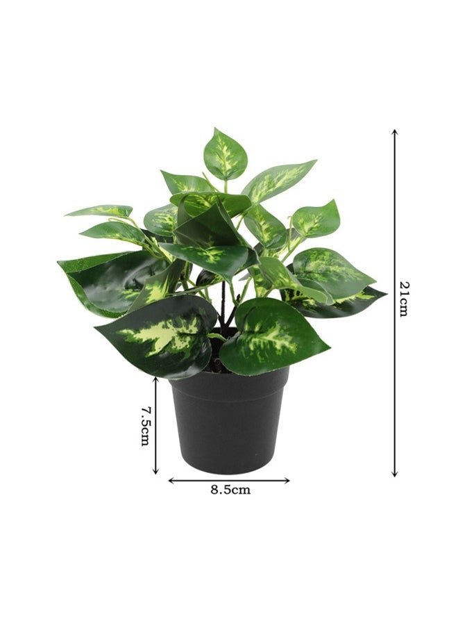 Generic Fake Plants Mini Artificial Fakeplants Indoor Faux Office Decor Flora in Pots Cute Greenery Potted Decoration Bathroom  - Image 2