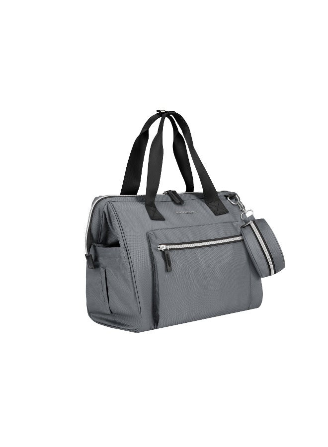 KIKKABOO حقيبة ماما ماكسي رمادي 2025 - Image 2