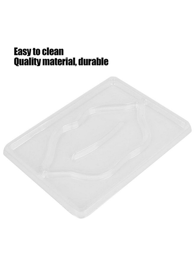 Sonew 5Pcs Lip Mask Molds Transparent Abs Reusable Lip Beauty Mask Maker Mold Portable Lip Mask Patch Tray Plate For Diy - Image 5