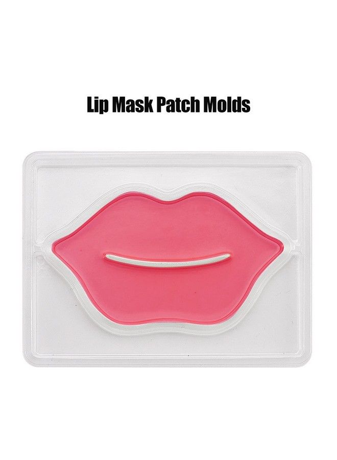Sonew 5Pcs Lip Mask Molds Transparent Abs Reusable Lip Beauty Mask Maker Mold Portable Lip Mask Patch Tray Plate For Diy - Image 3