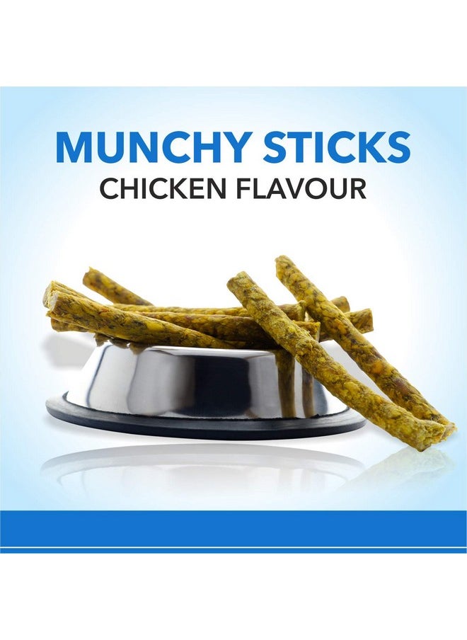 PUREPET Dog Treat Munchy Sticks, Chicken Flavour 400G Pack, All Life Stages  - Image 3