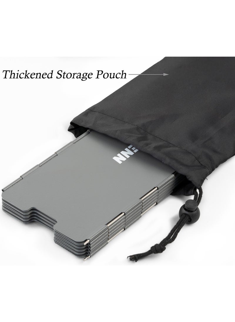 Generic - Portable Gas Stove Windscreen Foldable Camping Stove Windshield for Picnic with Storage Pouch - Image 1