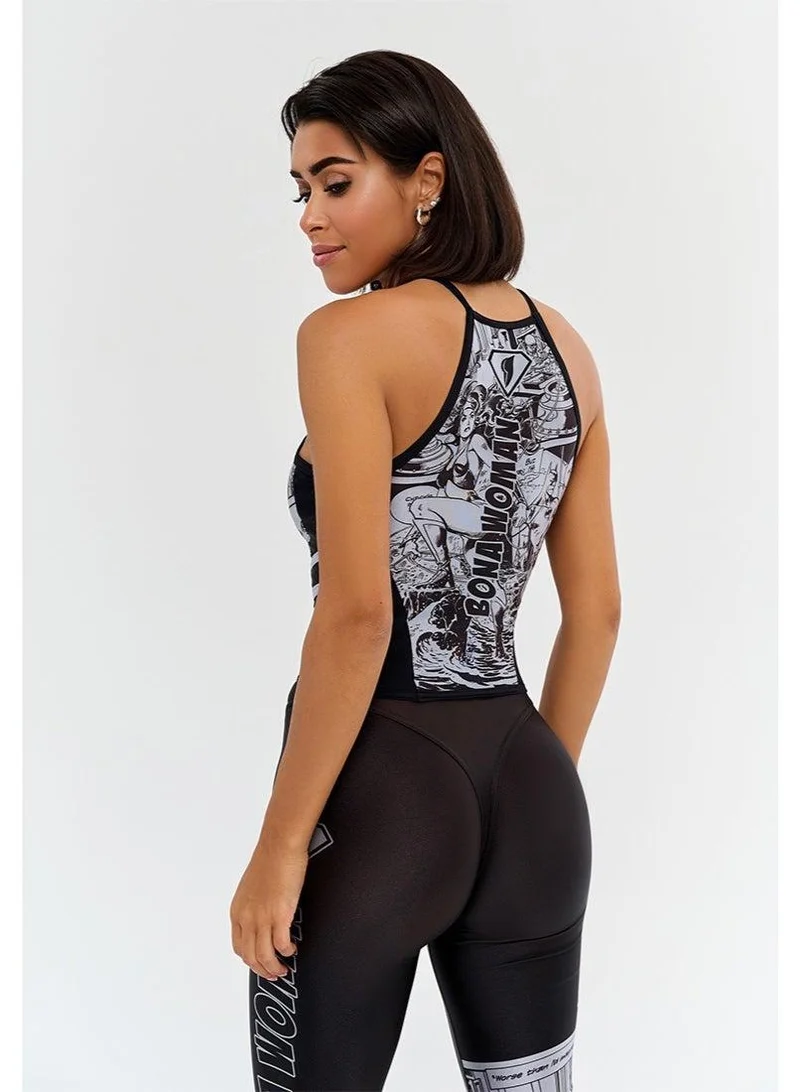 Bona Fide black Tummy Control Sleeveless Sport Gym Top for Women for Women | Best Price UAE