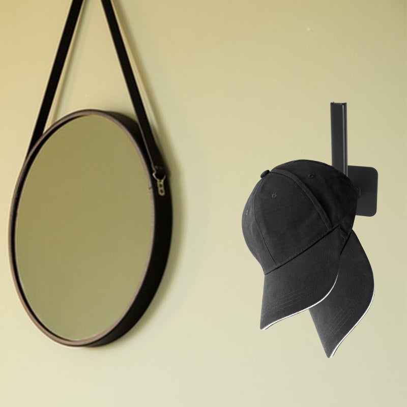 6Pcs Wall Hat Hook Closet Hat Holder Display Sticky Storage Hooks for Baseball Caps - Image 4