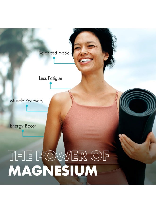 INCITE Premium Magnesium Glycinate 500mg, 3-month supply and vegan-friendly. Supports energy, mental health & nervous system. Made in the UK to GMP standards ,100 Capsules - Image 3