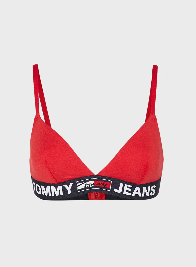 TOMMY HILFIGER Logo Band Triangle Bra