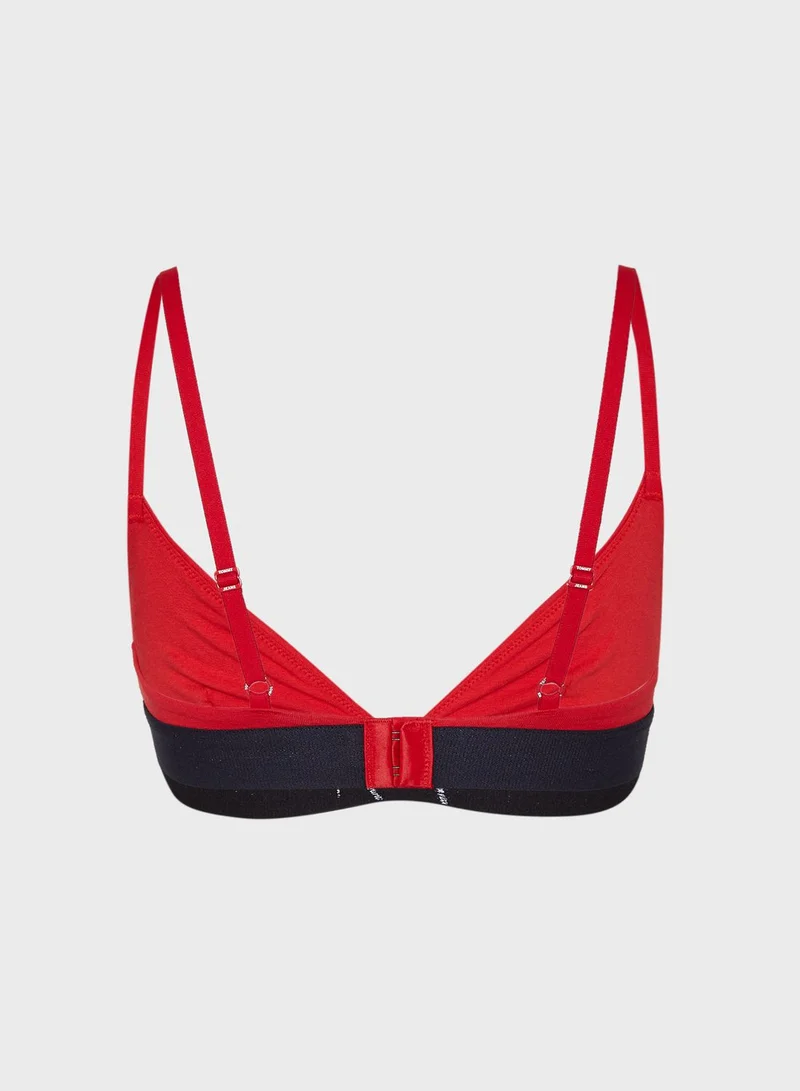 TOMMY HILFIGER Logo Band Triangle Bra