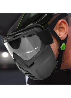 Thoraya Outdoor Sport Face Mask for Motorcycle Windproof Glasses Goggles Cycling Equipment(Transparent)  - Image 4