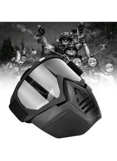 Thoraya Outdoor Sport Face Mask for Motorcycle Windproof Glasses Goggles Cycling Equipment(Transparent)  - Image 2
