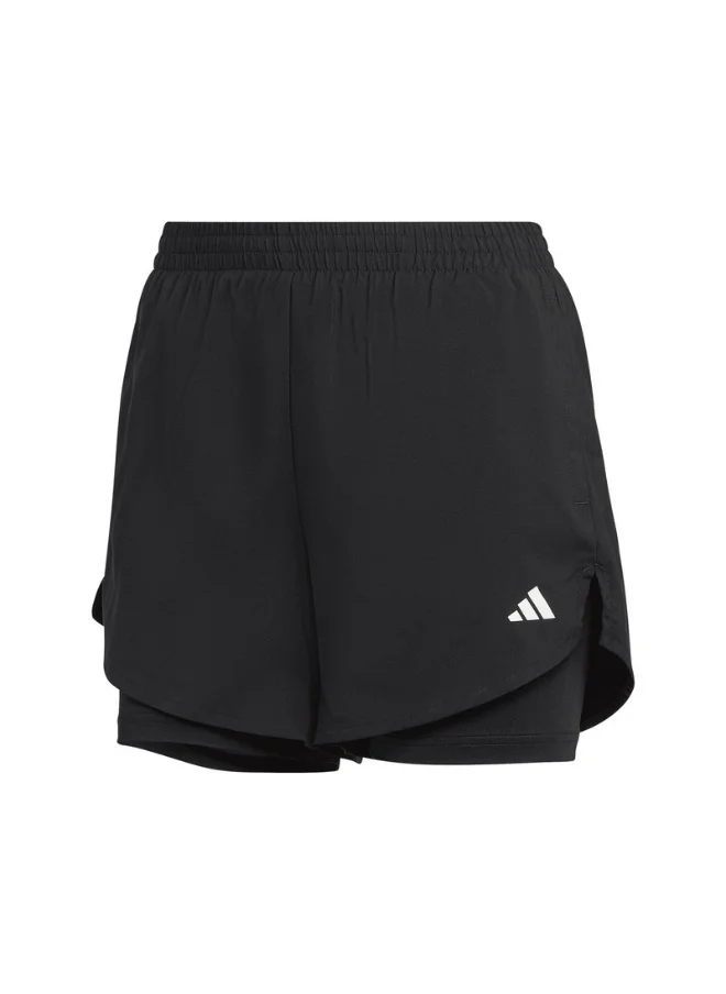 اديداس اوريجينالز adidas W MIN 2IN1 SHO Black Training SHORTS for Women - 2XS