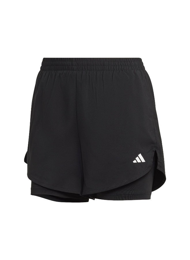 Adidas W MIN 2IN1 SHO Black Training For Women XS - Image 2