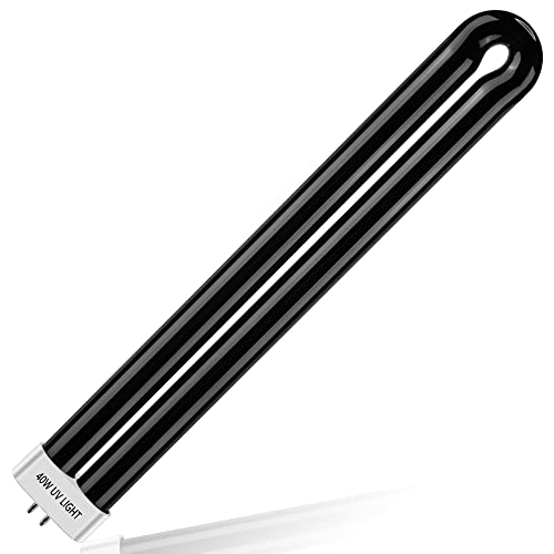 Kittmip Bug Zapper Replacement Bulbs, 40w Black Light Bulb Compatible with Black Flag Bug Zapper Model BZ-40DX, BZ-40MAX, and BZ-40BLK (1) - Image 1