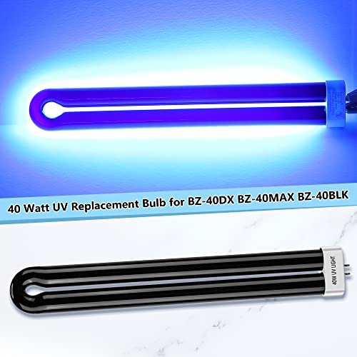 Kittmip Bug Zapper Replacement Bulbs, 40w Black Light Bulb Compatible with Black Flag Bug Zapper Model BZ-40DX, BZ-40MAX, and BZ-40BLK (1) - Image 4