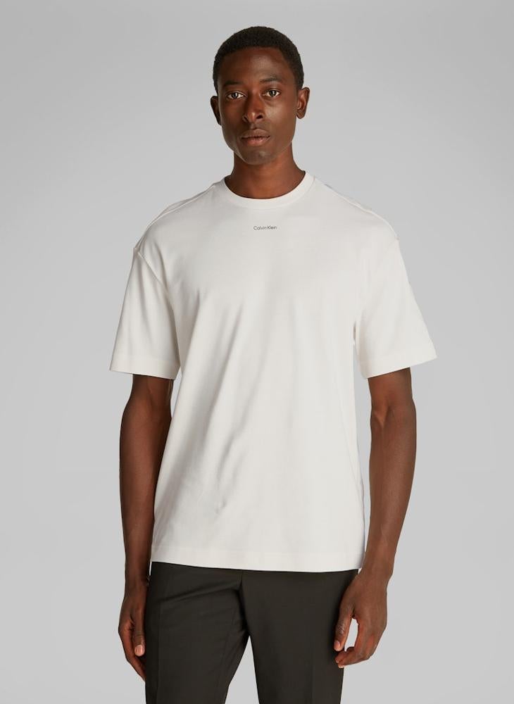 CALVIN KLEIN - Nano Logo T-Shirt - Image 1