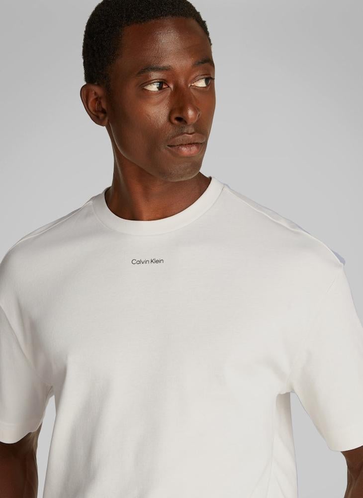 CALVIN KLEIN - Nano Logo T-Shirt - Image 1