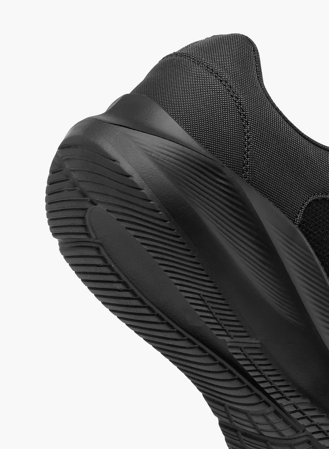 Oaklan by Shoexpress Textured Sports Shoes with Lace-Up Closure