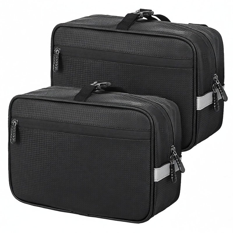 B-SOUL 2 Pack 4.5L Bicycle Rear Rack Bag Waterproof Bike Handlebar Bag Cycling Pannier for Bicycle Motorcycle Electric Bike - Image 1