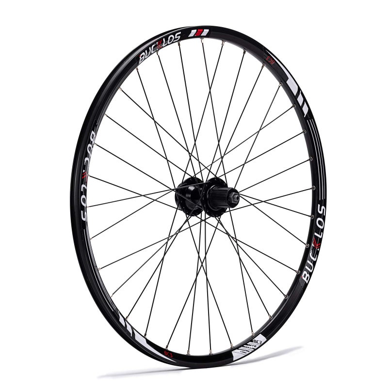 BUCKLOS MTB Wheelset 26" 27.5" 29" Quick Release Disc Brake 32H Mountain Bike Wheels, High Strength Aluminum Alloy Rim Black Bike Wheel, Suitable 8-10 Speed Cassette Mountain Bike Wheelset - Image 1