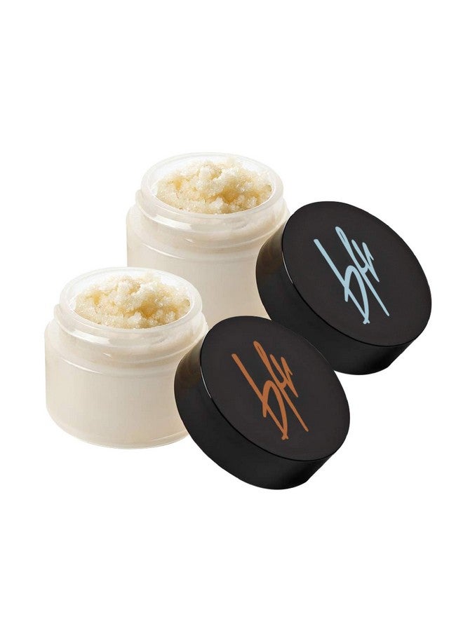Beauty For Real Lip Revival Set Of 2 Includes Orange Spice & Spearmint Exfoliating & Hydrating Sugar Lip Scrub For Dry Chapped Or Lipstickstained Lips With Essential Oils Organic Vegan - Image 1